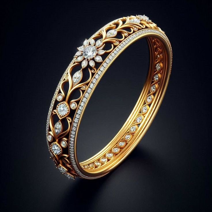 one caret bangles